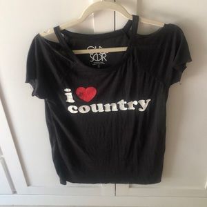 Chaser I love Country tee